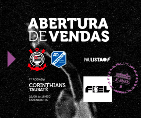 Ingressos - Corinthians x Taubaté – Paulistão Feminino 2026